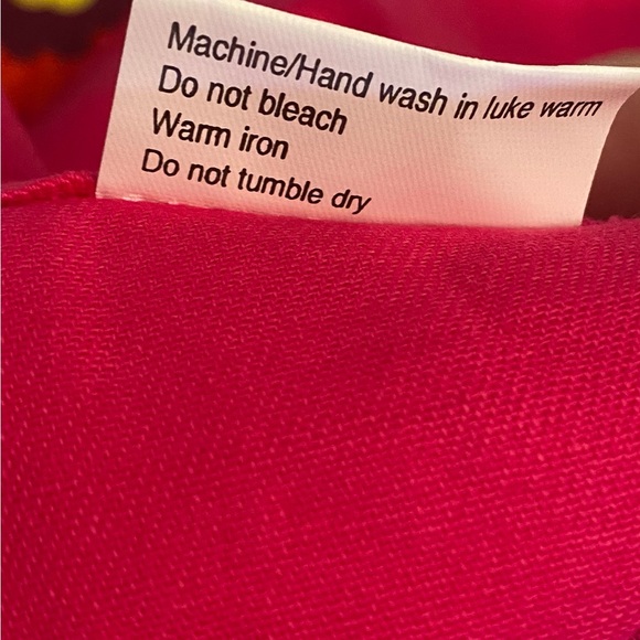 NWT Chumbak set of two 16 x 16 pillow shams design is paisley party - Picture 6 of 8